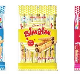 Bánh Snack nhân Sữa, Socola, Dâu